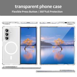 magasfe clear case for Samsung Z Fold 5