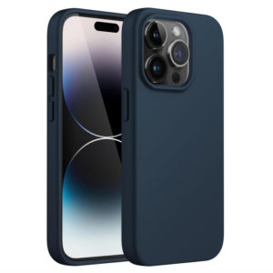 IPhone 14 pro navy silicone case