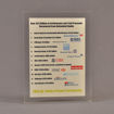 Front view of 6" x 8" rectangle acrylic embedment award with Over $25 Billion Served message cast into acrylic.