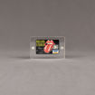 Front view of Allure™ 3" x 4" Acrylic Entrapment Award with Rolling Stones credit card inside two pieces of clear acrylic.