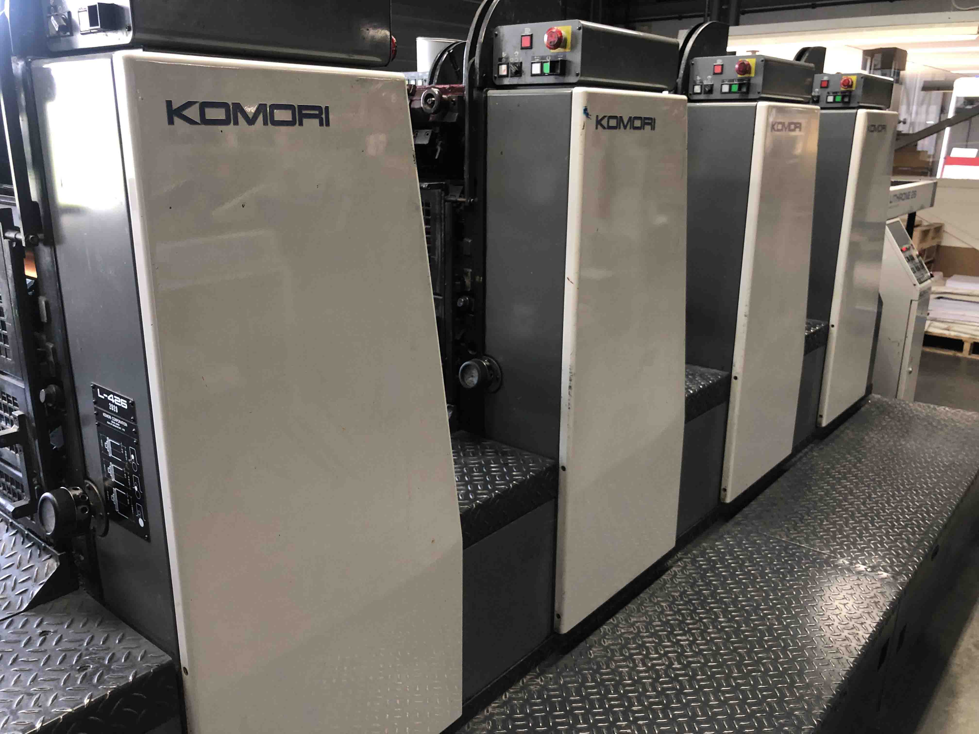 Komori Lithrone 426 Offset Printing Machine