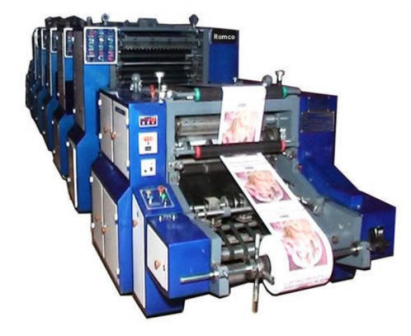 4 Color Computer Stationery Printing Machine