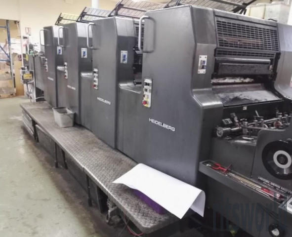 Heidelberg MOVH, 1991 Offset Printing Machine