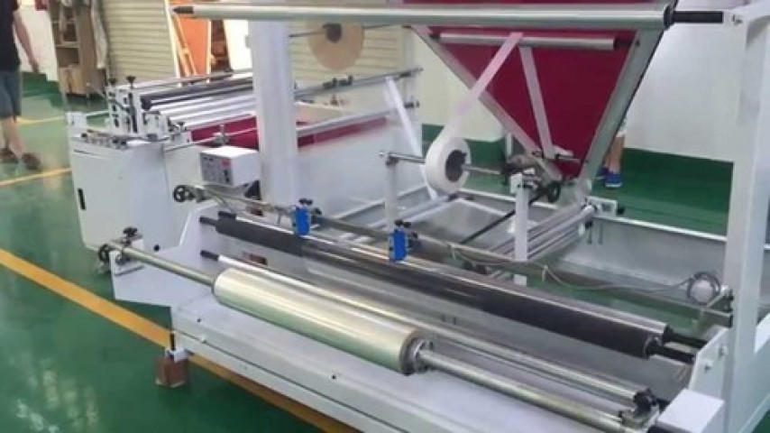 Semi-Automatic BOPP Film Folding Machine