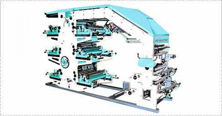 Automatic Flexographic Printing Machine