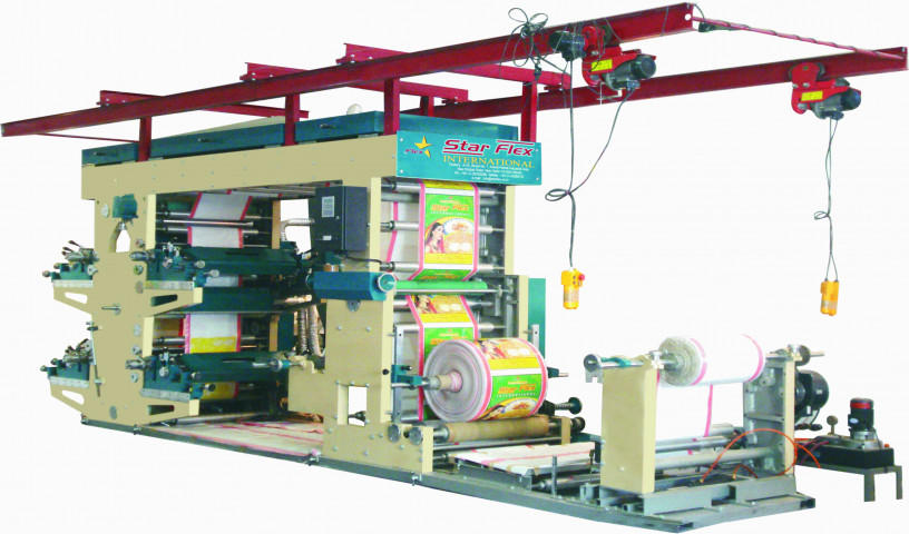 Flexographic (Woven Sack) Printing Machine - 4 Color