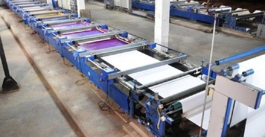 Automatic Horizontal Textile Printing Machine