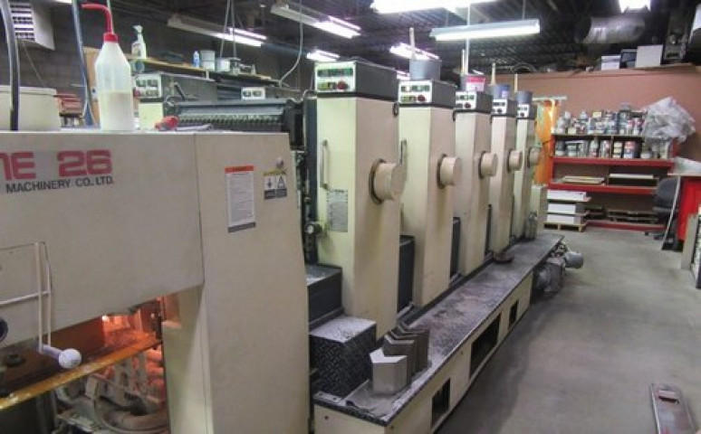 Used Komori Lithrone L526 Printing Machine