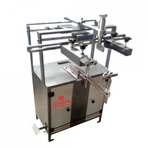 Semi Automatic Round Screen Printing Machine