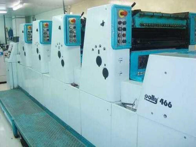 Used Polly 466 Offset Printing Machine