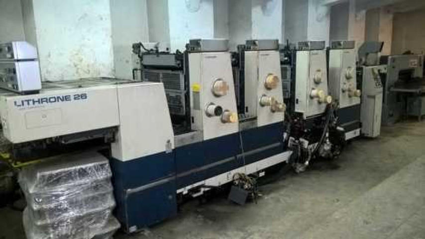 Used Komori Lithrone 426 Printing Machine