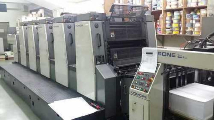 Used Lithrone 526 -5 Color Offset Printing Machine