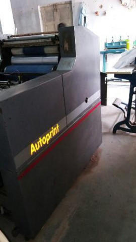 Used Autoprint 1510 Mini Offset Printing Machine