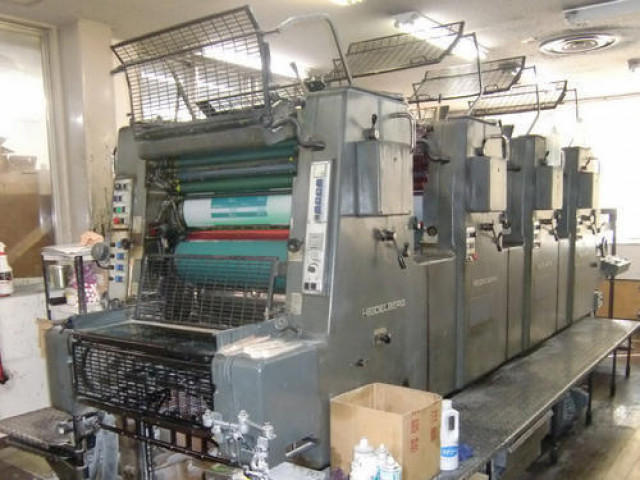 Used Heidelberg MOV Four Color Offset Printing Machine