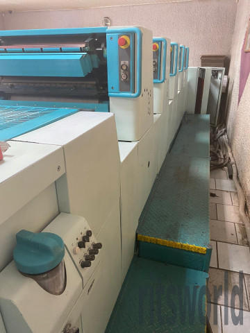 Polly 566 AH, 1998 Offset Printing Machine