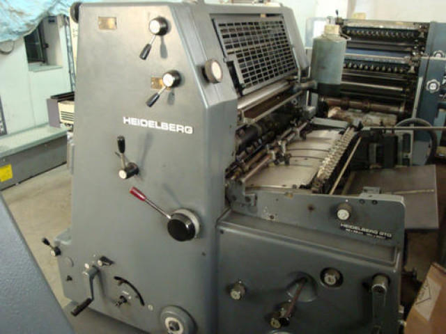 Used Heidelberg GTO 52 Mini Offset Printing Machine