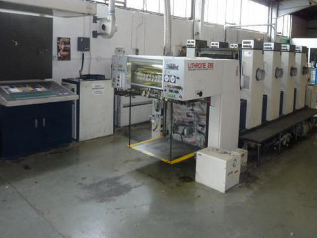 Used Komori L-426 Four Color Offset Printing Machine