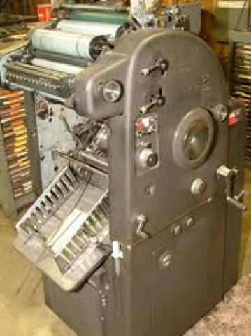 Used Ab Dick 360 S Offset Printing Machine