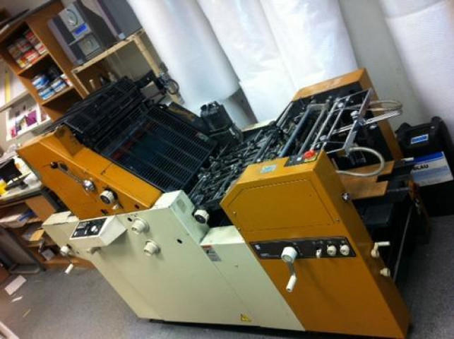 Used Itek Mini Offset Printing Machine