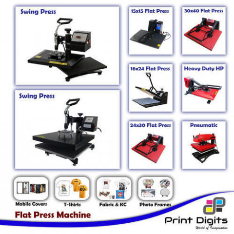 Automatic Swing Away Heat Press Machine