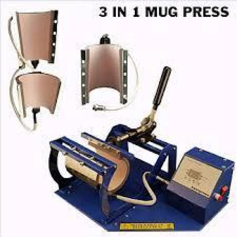 Automatic  3 In 1 Mug Press