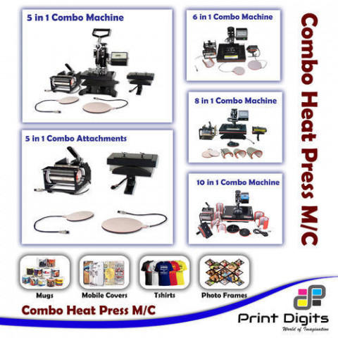 5 In 1 Combo Heat Press