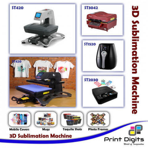 St-420 3d Sublimation Machine