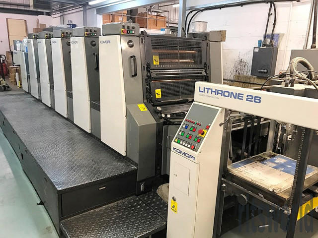 Komori Lithrone 526ES Offset Printing Machine