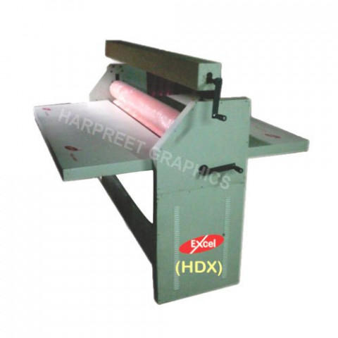 HDX Excel Cold Manual Single Pressure Laminator Machine