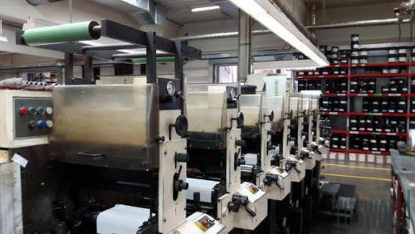 Nilpeter F-3000 Label Printing Machine