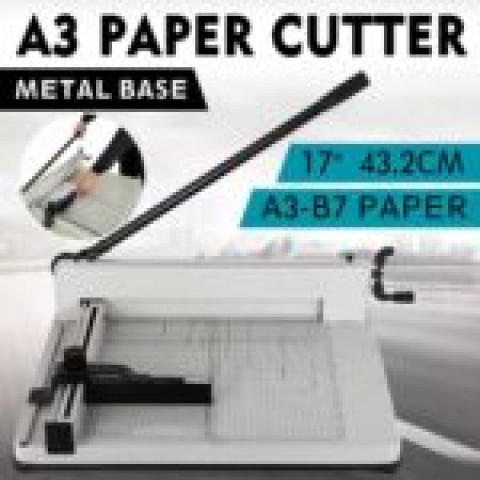 Manual Paper Cutter Machine A3+ 17inch  Model - 858