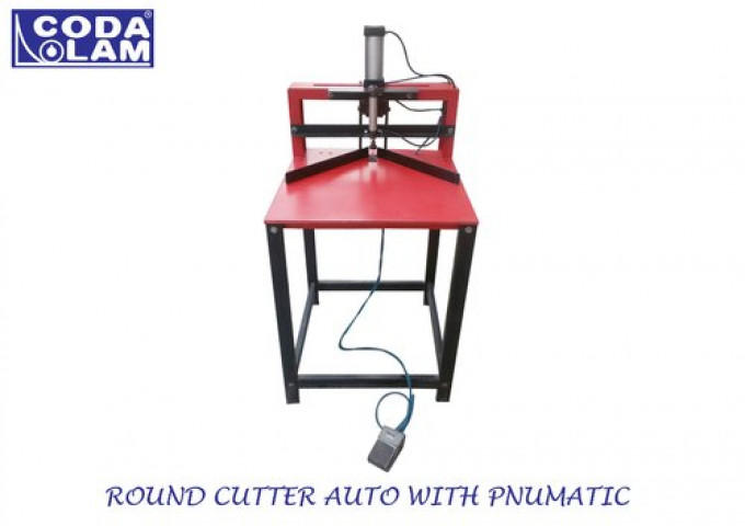 Round Corner Cutter Auto With Pneumatic System