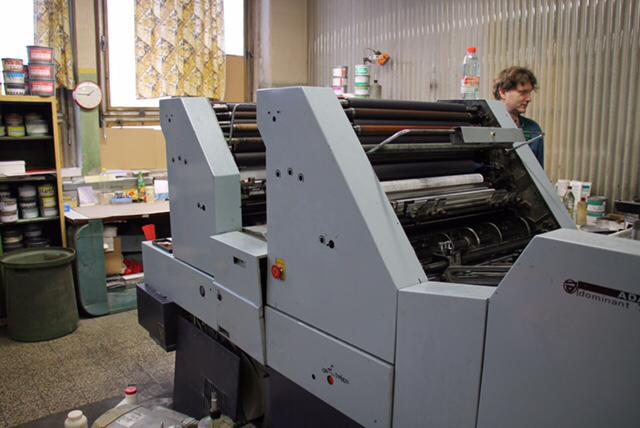 Used Adast 724 Offset Printing Machine