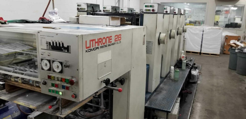 Used Komori L426 Offset Printing Machine