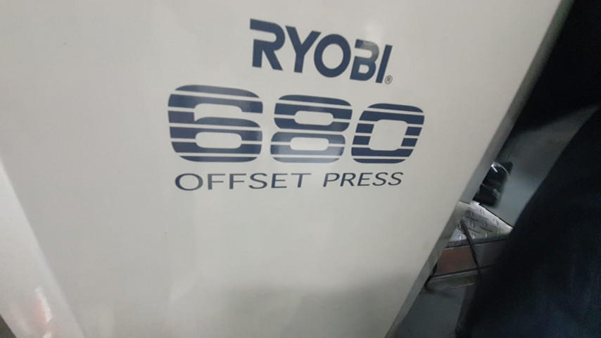 Used Ryobi 684 Offset Printing Machine