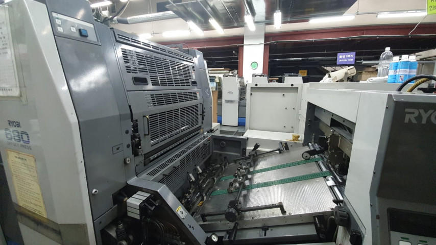 Used Ryobi 684 Offset Printing Machine