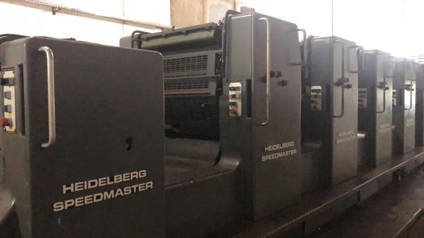 Used Heidelberg SM 72-F-L Offset Printing Machine