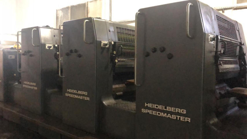 Used Heidelberg SM 72-F-L Offset Printing Machine