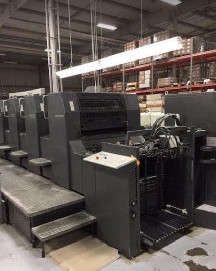 Used Heidelberg SM 74-5 Offset Printing Machine