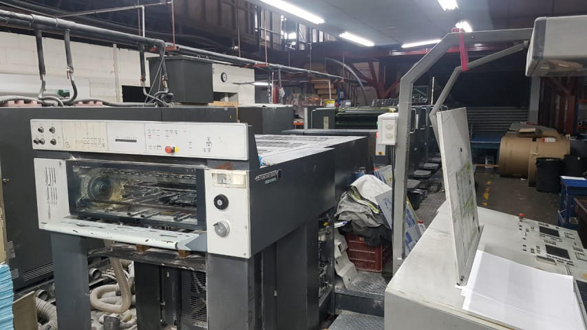 Used  Heidelberg SM 74-5+ L Offset Printing Machine