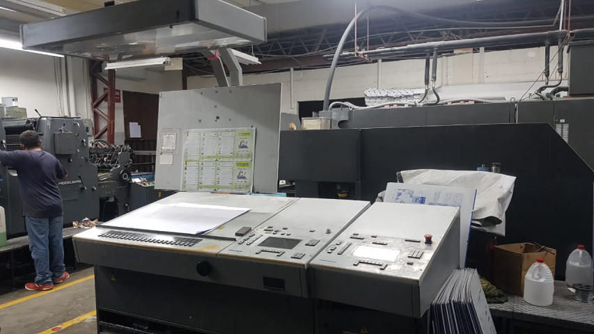 Used  Heidelberg SM 74-5+ L Offset Printing Machine