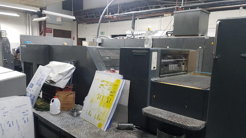 Used  Heidelberg SM 74-5+ L Offset Printing Machine