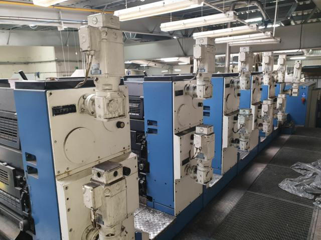 Used  KBA  Rapida 104-6-L Offset Printing Machine