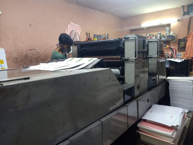 Used  Polly 725-1995 Offset Printing Machine