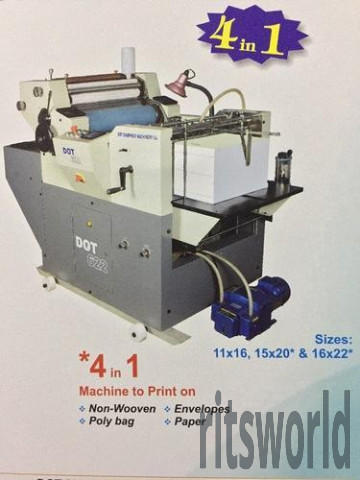 Paper Bag Offset Printing Machine