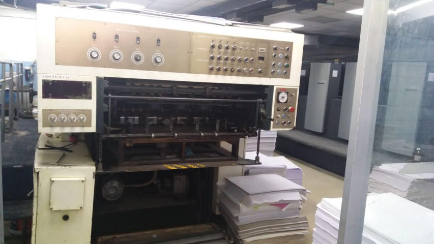 Used Akiyama Bestech 432 Offset Printing Machine