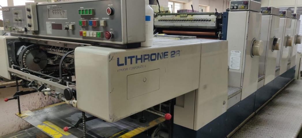 Used Komori L428 - 1991 Offset Printing Machine