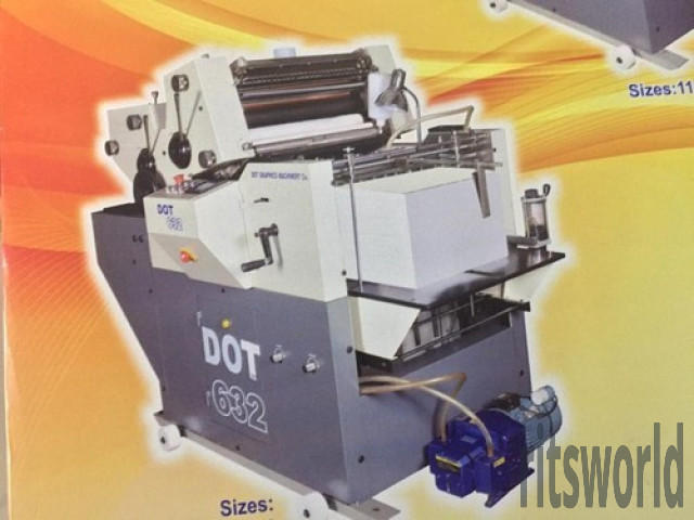 DOT-632 Two Color Mini Offset Printing Machine