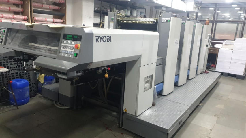 Used Ryobi 754 Offset Printing Machine