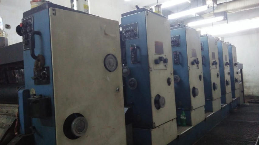 Used KBA Rapida 104-5-L Offset Printing Machine